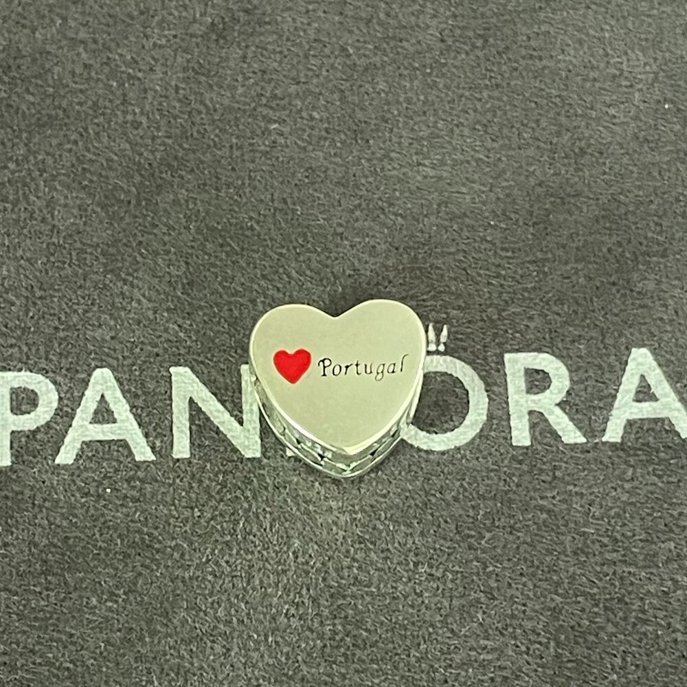 Pandora I Love Portugal Heart Charm